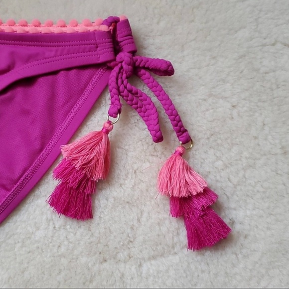 NEW Bleu Rod Beattie Let's Get Knotty BARBIE Pink Tassle Bikini Bottom 1… - Picture 5 of 7